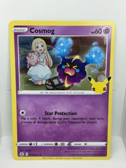 2021 Pokemon Celebrations Classic COLLECTION#13 Cosmog Holo - Image 1