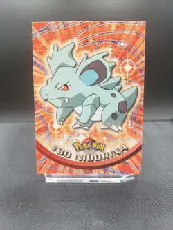 TOPPS SET - Nidoran, Nidorina, Nidoqueen - TVA S1 - NP - Pokemon - BLACK LOGO - Image 4