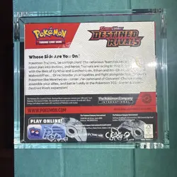 Pokemon Scarlet & Violet Destined Rivals Booster Box w/ Acrylic Case - Image 5
