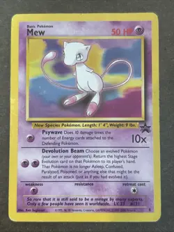 Pokemon TCG Mew 8 Wotc Promo Regular - Image 1