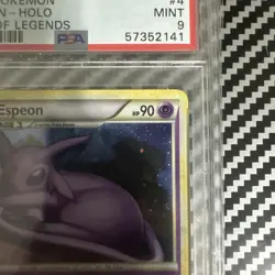2011 POKEMON CALL OF LEGENDS ESPEON #4 HOLO PSA 9 MINT #113383058 - Image 3