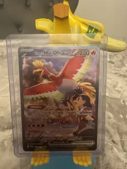 Pokemon Ethans Ho-Oh EX Special Illustration Rare Card 230/182 Destined Rivals - Image 2