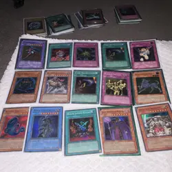 Yu-Gi-Oh! Mixed Card Lot Blue-Eyes Exodia Dark Magician Red-Eyes Gemini Elf - Image 4