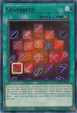 Yugioh - Gearbreed (Rare) (Unlimited) - TOCH-EN016 P - Image 1