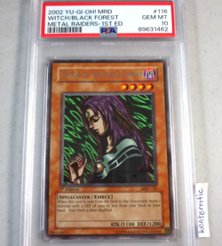 PSA 10 Witch of the Black Forest MRD-116 1st Ed Rare YuGiOh NA English 2002 - Image 1