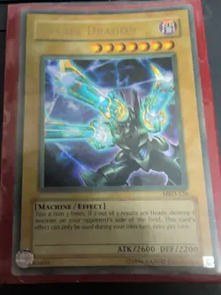 Yugioh Barrel Dragon Metal Raiders Ultra Rare MRD-126 Faded Original Print PL - Image 4