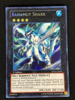 Yugioh Bahamut Shark ABYR-EN099 1st Secret (NM) - Image 1