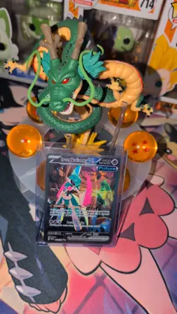 Pokemon TCG Iron Valiant EX Paradox Rift 249/182 Special Illustration Rare - Image 2
