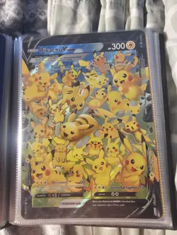POKEMON JUMBO CARD LOT: Celebrations 25th Anniversary Binder Charizard Pikachu - Image 1