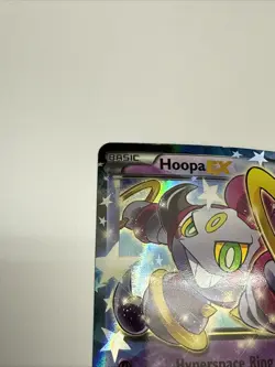 Pokemon TCG Hoopa EX XY85 Black Star Promo Card LP+ Condition - Image 2