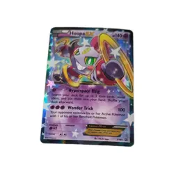 Pokemon TCG Hoopa EX Black Star Promo LP XY85 XY Holo Full Art - Image 1