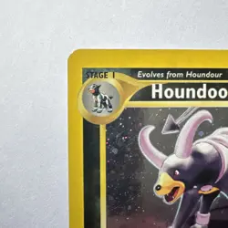 Houndoom Neo Discovery Holo Rare 4/75 Pokemon Card MP - Image 3