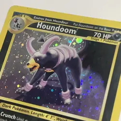 Vintage Houndoom 4/75 - Neo Discovery Holo Rare Pokemon MP - HP - Image 2