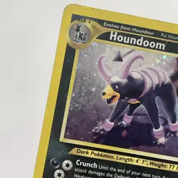 Vintage Houndoom 4/75 - Neo Discovery Holo Rare Pokemon MP - HP - Image 3
