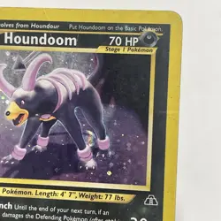 Vintage Houndoom 4/75 - Neo Discovery Holo Rare Pokemon MP - HP - Image 4