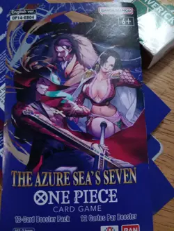 One Piece TCG The Azure Sea's Seven Sleeved Booster Pack OP14-EB04 English Lot 4 - Image 5