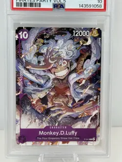 2023 ONE PIECE MONKEY D. LUFFY PIRATE PARTY VOL. 5 PSA 10 Promo P-041 English - Image 2
