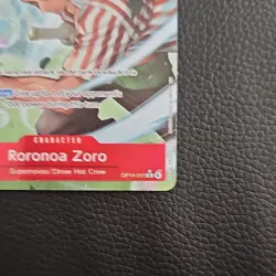 Roronoa Zoro OP14-015 (Alternate Art) The Azure Sea's Seven (R) Near Mint Foil - Image 3