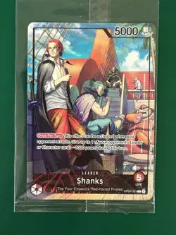 One Piece TCG Shanks OP09-001 July 2025 PSA Magazine Promo SEALED - Image 1