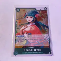 KOUZUKI HIYORI - EB01-013 - R - FOIL - ONE PIECE TCG - Image 1