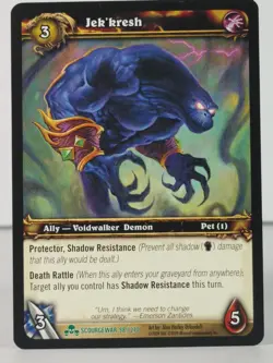 Jek'kresh - Scourgewar - 98/270 - singles - Warcraft TCG - Image 1
