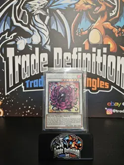 L5DD ENS02 Black Rose Dragon Secret Rare Yugioh - Image 1