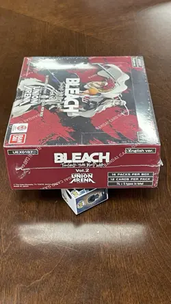 Union Arena TCG Bleach Thousand Year Blood War Vol. 2 English Booster Box Sealed - Image 4