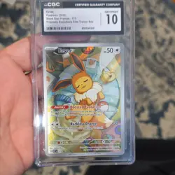 Pokemon Eevee 173 Sv: Scarlet & Violet Promo Holo CGC 10 English TCG - Image 1