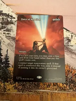 Force Of Negation - Borderless - TLE - MTG - EN - NM - 0013 - Image 1