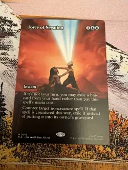 Force Of Negation - Borderless - TLE - MTG - EN - NM - 0013 - Image 4