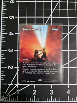 Force of Negation 0013 TLE Borderless NM/M MTG Avatar **FREE SHIPPING** - Image 1