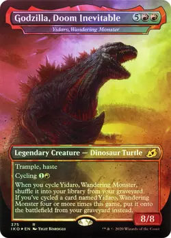 MTG FOIL Yidaro, Wandering Monster (Godzilla, Doom Inevitable) (Godzilla Series) - Image 1