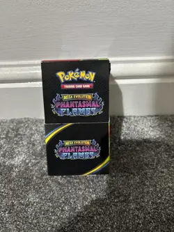 Pokemon TCG Phantasmal Flames Half Booster Box (18 Packs) UNSEALED NEW - Image 1