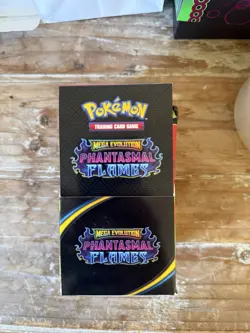Pokemon TCG Phantasmal Flames Half Booster Box (18 Packs) UNSEALED NEW - Image 1