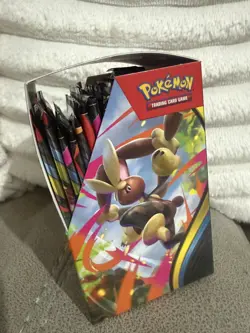 Pokemon TCG Phantasmal Flames Half Booster Box (18 Packs) UNSEALED NEW - Image 1