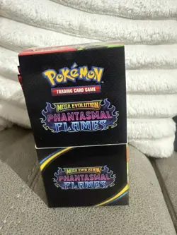 Pokemon TCG Phantasmal Flames Half Booster Box (18 Packs) UNSEALED NEW - Image 2