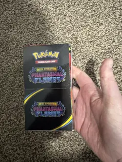 Pokemon TCG Phantasmal Flames Half Booster Box (18 Packs) UNSEALED NEW - Image 1