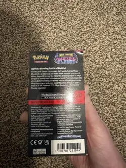 Pokemon TCG Phantasmal Flames Half Booster Box (18 Packs) UNSEALED NEW - Image 4