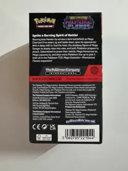Pokemon TCG Phantasmal Flames Half Booster Box (18 Packs) UNSEALED - Image 4