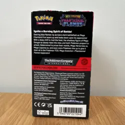 Pokemon TCG Phantasmal Flames Half Booster Box 18 Packs UNSEALED - Image 3
