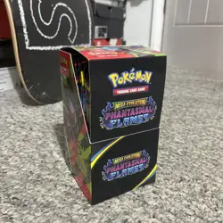 Pokemon TCG Mega Evolution Phantasmal Flames Half Booster Box 18 Packs Unsealed - Image 1