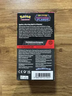 Pokemon TCG Phantasmal Flames Half Booster Box 18 Packs UNSEALED - Image 5