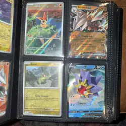 Pokemon TCG Lot - All Holos, Rares, IR’s NM Or Better See Pics 140 Card Binder - Image 3