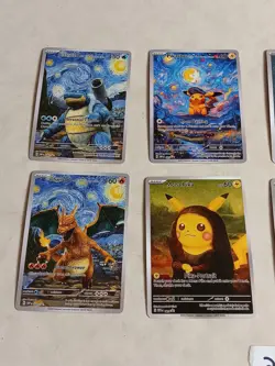8 Starry Night Pokemon x Van Gogh Promo Card -Read Description - Image 2