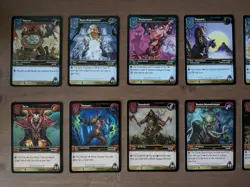 World of Warcraft Trading Card Game WoW TCG 16 card lot hero cards - Image 2