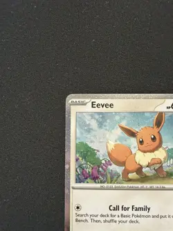 Pokemon Card Eevee Cosmos Holo SVP043 Black Star Promo Obsidian Flames 2023 NM-M - Image 4