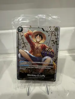 P-075 Monkey.D.Luffy Promo Card TS-02 Tin Set 02 ENGLISH SEALED - Image 1