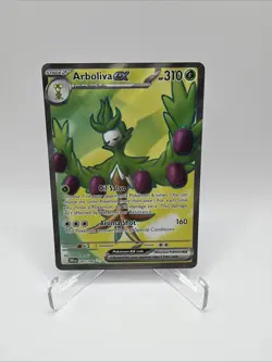 Pokemon TCG Arboliva EX Ultra Rare Holo Card 207/182 Destined Rivals S&V - Image 1