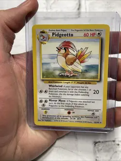 Pokemon Pidgeotto 22/102 Base Set Regular Vintage Vtg Pokemon Card Rare TCG NM - Image 1