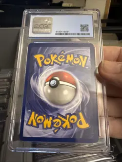 MEW #8 BLACK STAR PROMO Pokemon Card POKE LEAUGE CGC 9 MINT 💎 - Image 2